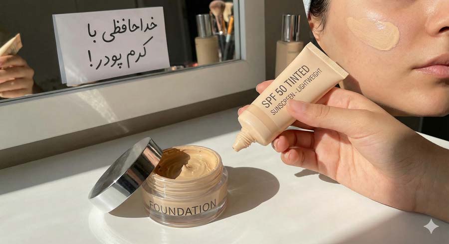 بهترین ضد آفتاب رنگی با بافت سبک؛ خداحافظی با کرم پودر!